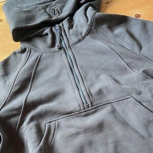 lululemon athletica Charcoal Half-Zip Hoodie